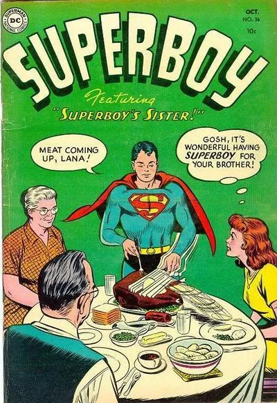 Cover of Superboy #36
