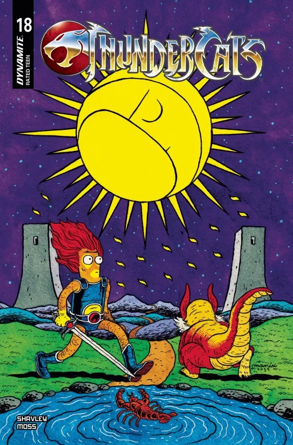 Cover of ThunderCats #18