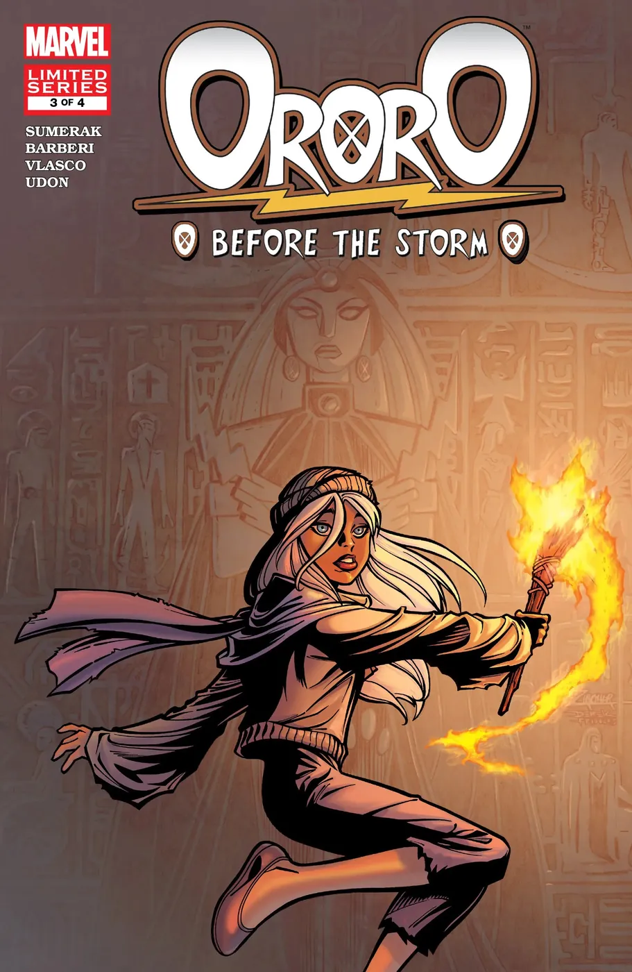 Cover of Ororo: Before the Storm #3