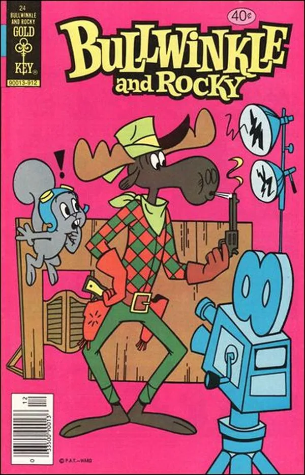 Cover of Bullwinkle and Rocky #24