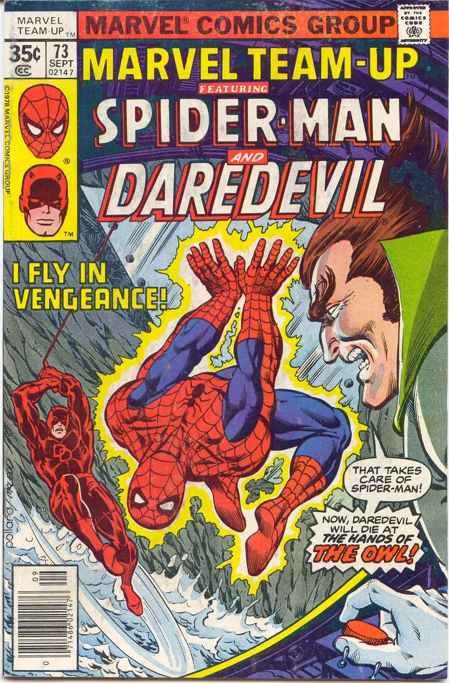 Cover of Marvel Team-Up #73