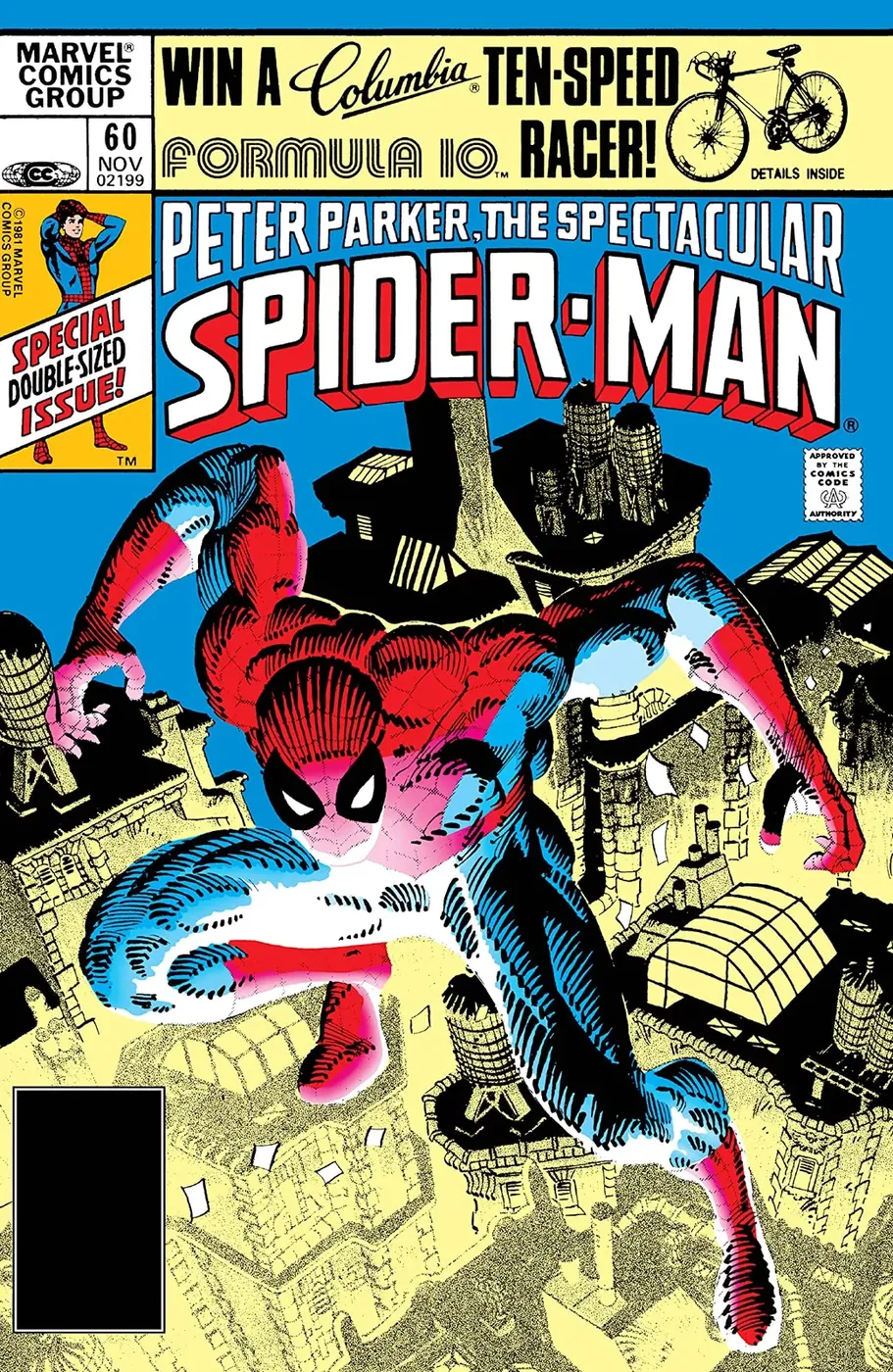 Cover of The Spectacular Spider-Man #60