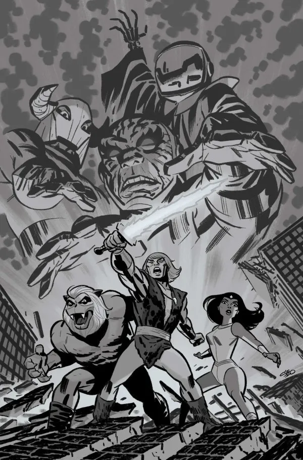 Cover of Thundarr the Barbarian #4