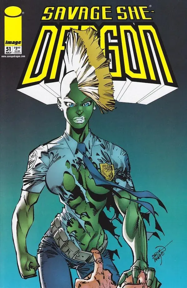 Cover of Savage Dragon #51