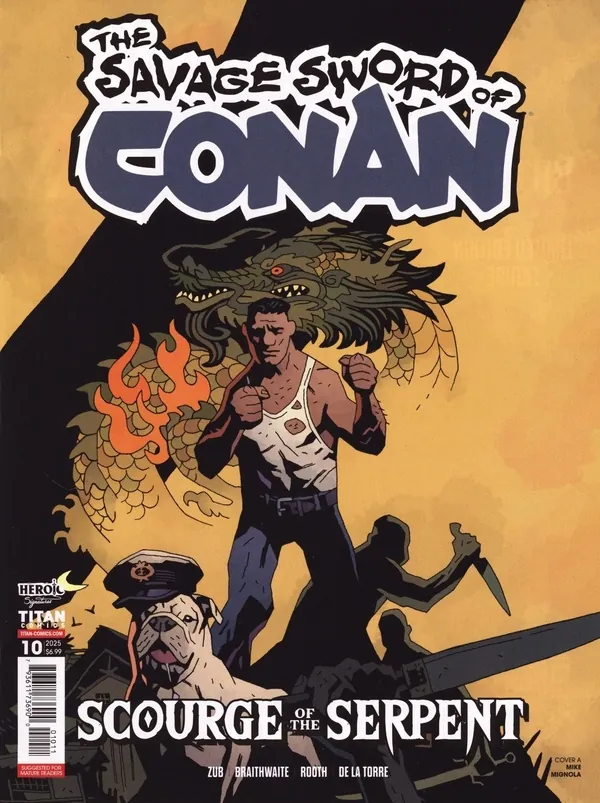 Cover of The Savage Sword of Conan #10