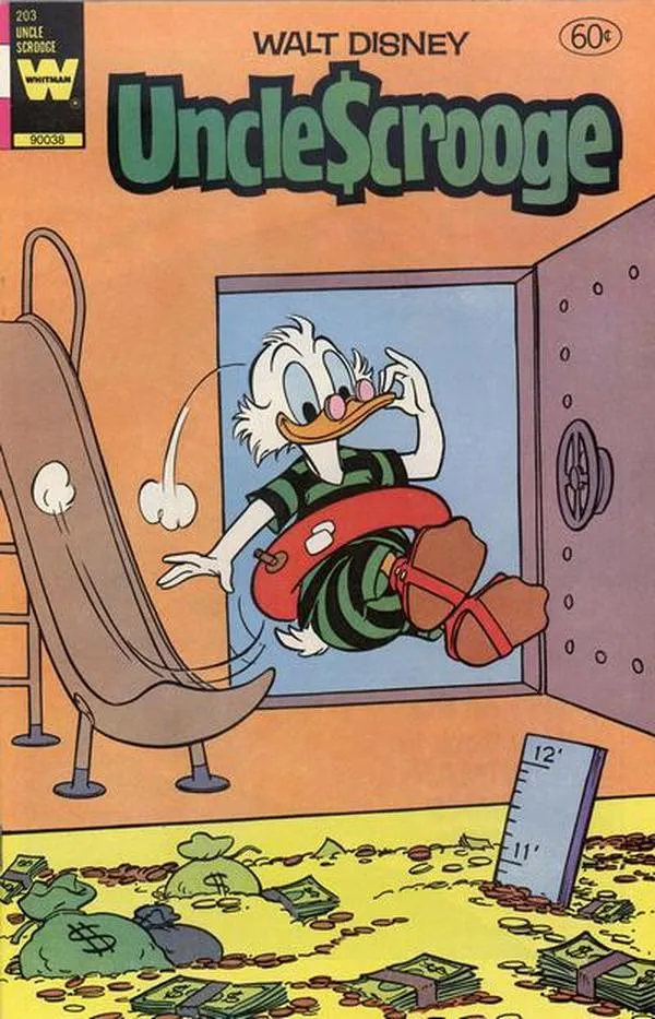 Cover of Walt Disney Uncle Scrooge #203