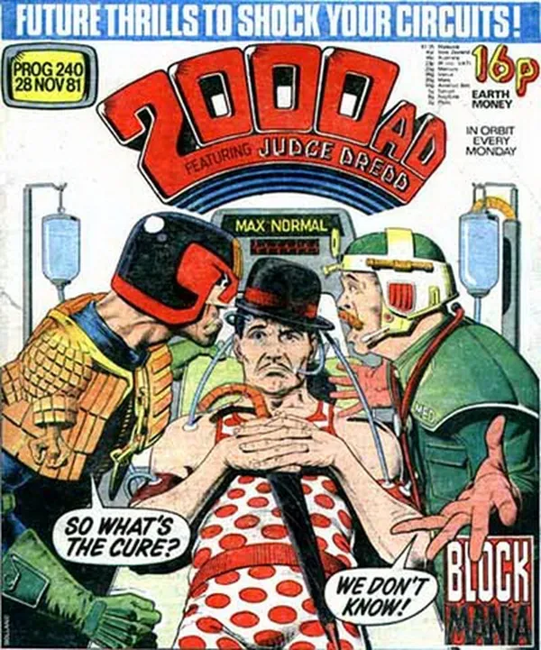 Cover of 2000 AD #240