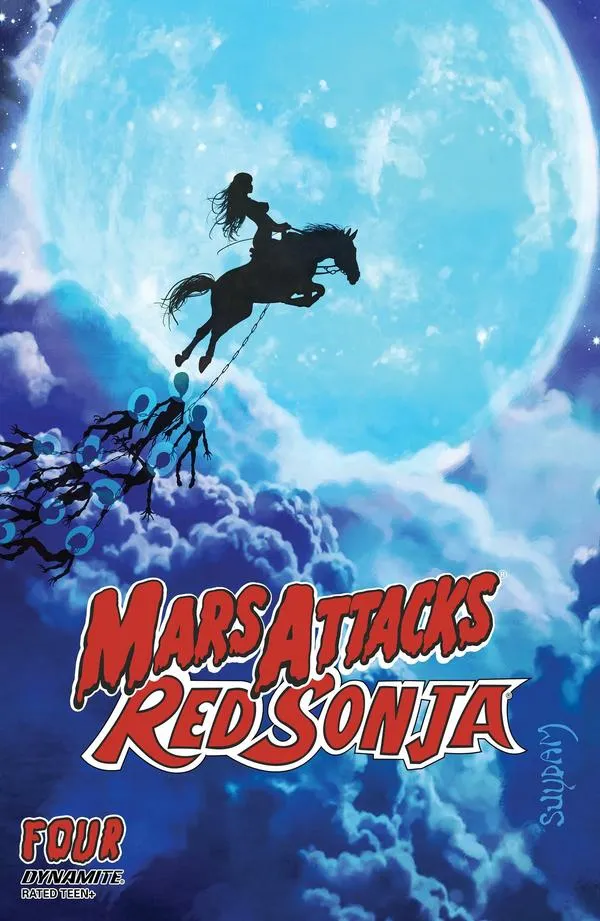 Cover of Mars Attacks / Red Sonja #4