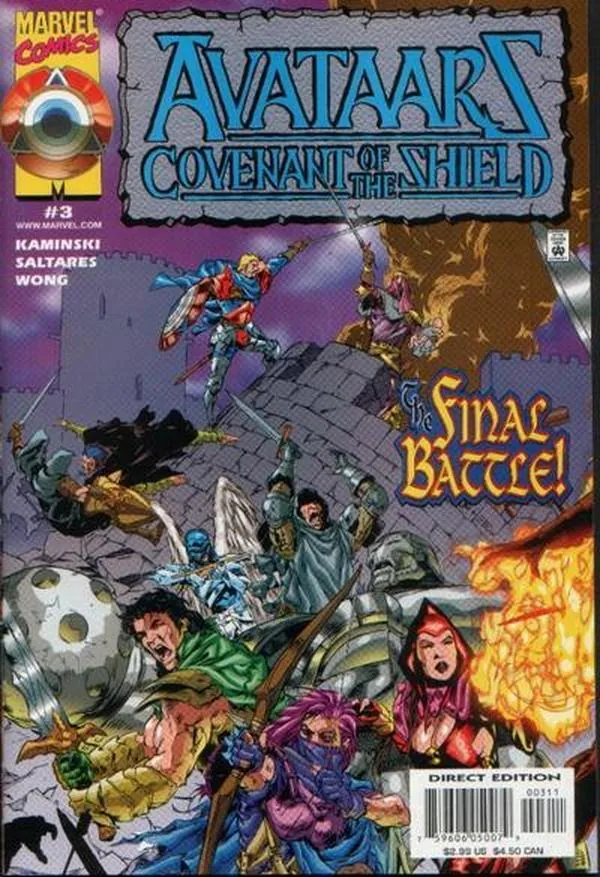 Cover of Avataars: Covenant of the Shield #3