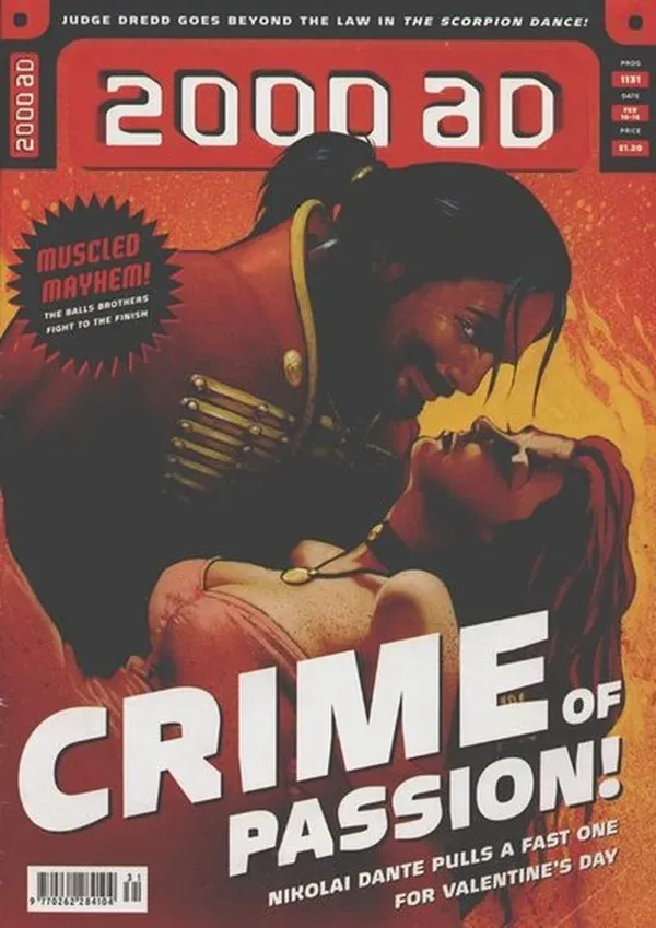 Cover of 2000 AD #1131