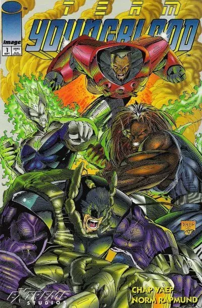Cover of Team Youngblood #1