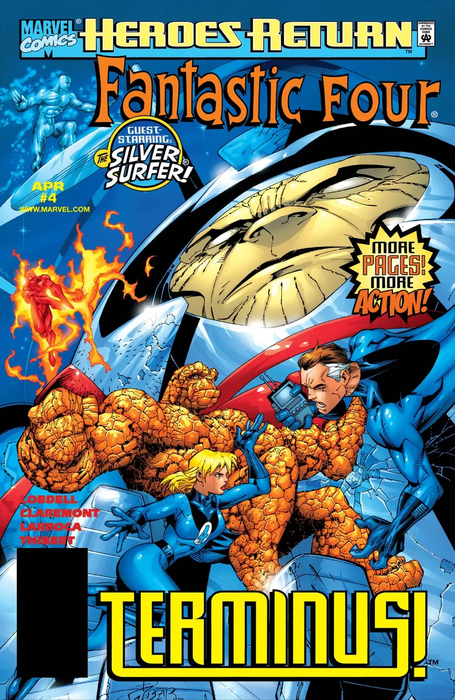 Cover of Fantastic Four #4
