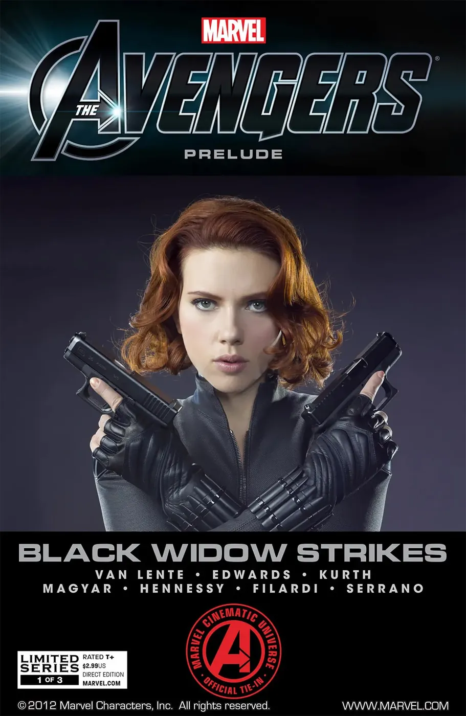 Cover of Marvel's The Avengers: Black Widow Strikes #1