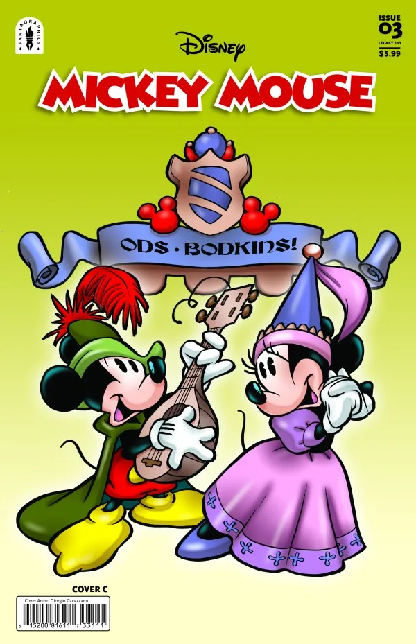 Cover of Mickey Mouse #3