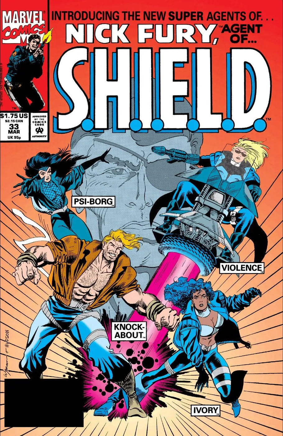 Cover of Nick Fury, Agent of S.H.I.E.L.D. #33