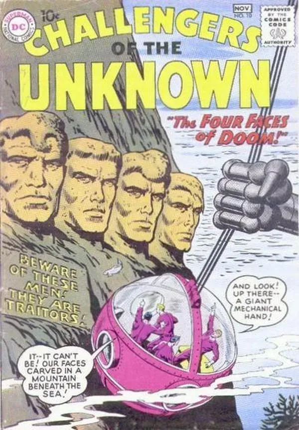Cover of Challengers of the Unknown #10
