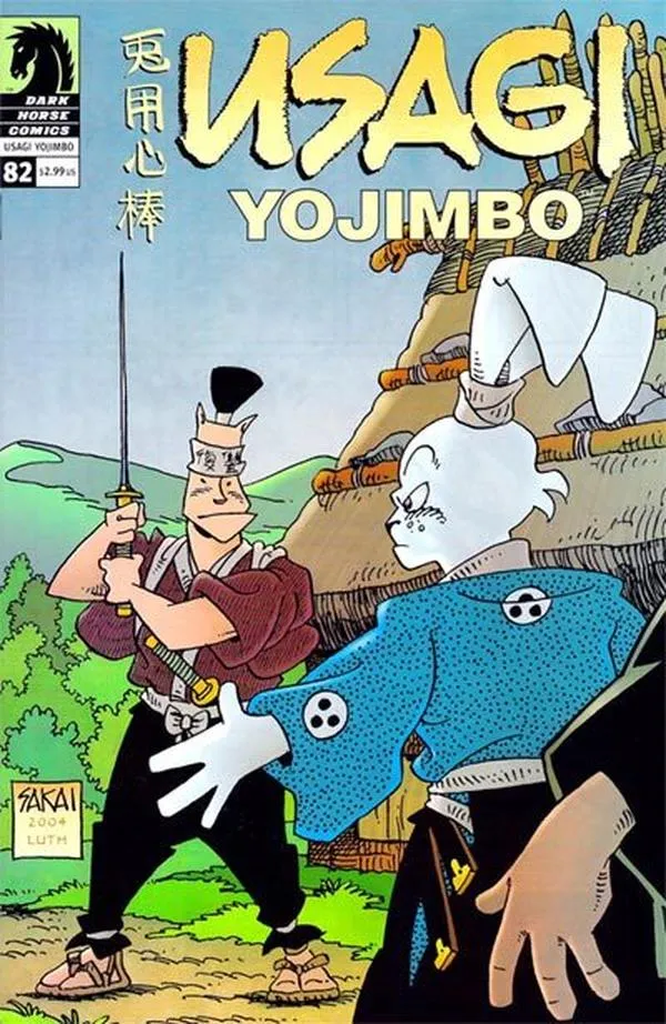 Cover of Usagi Yojimbo #82