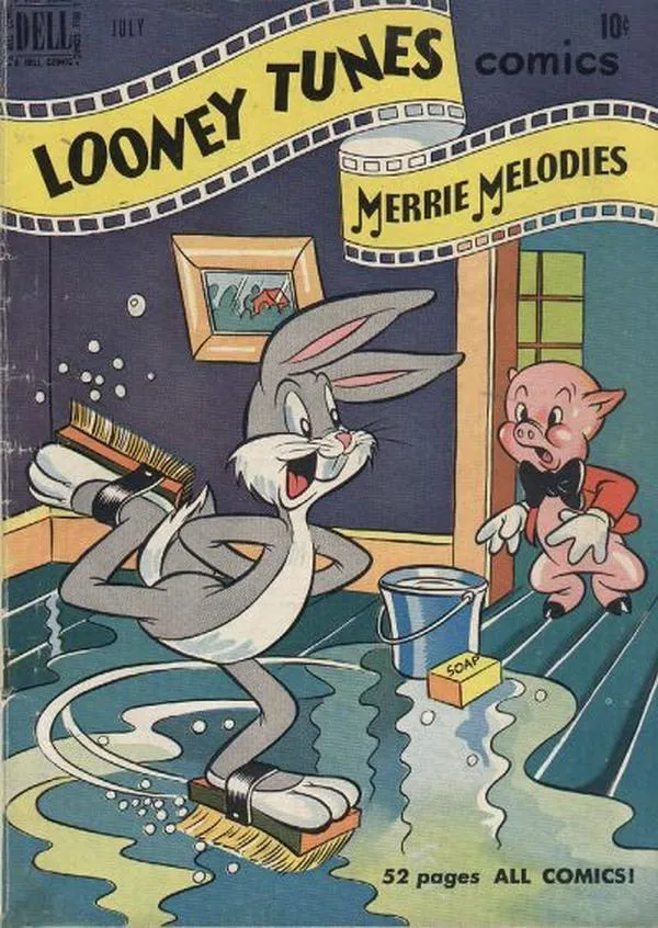 Cover of Looney Tunes and Merrie Melodies Comics #105