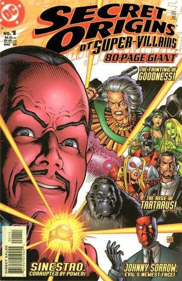 Cover of Secret Origins of Super-Villains 80-Page Giant #1