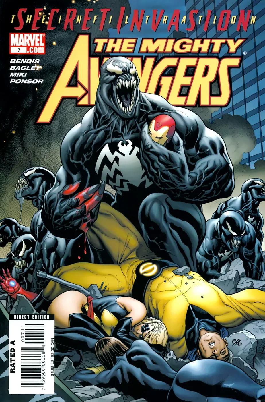 Cover of The Mighty Avengers #7