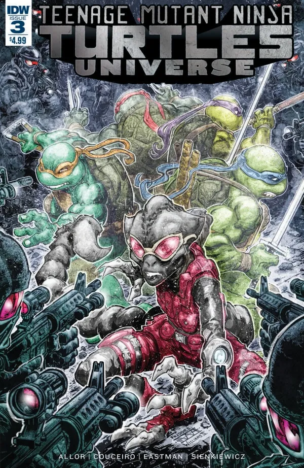 Cover of Teenage Mutant Ninja Turtles Universe #3