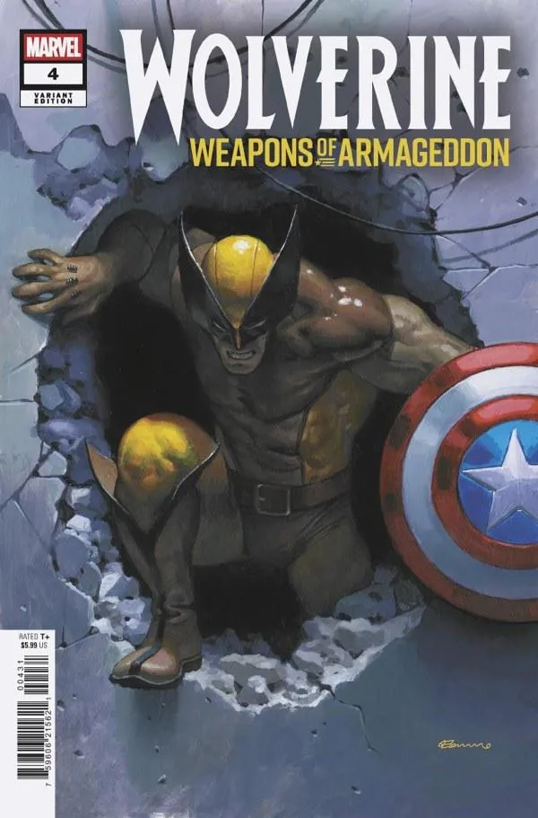 Cover of Wolverine: Weapons of Armageddon #4