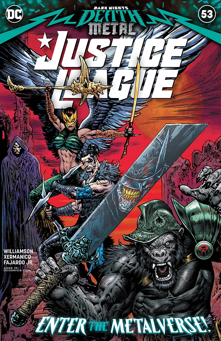 Cover of Justice League #53