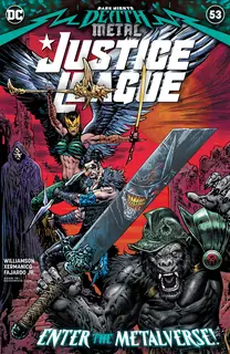 Cover of Justice League #53