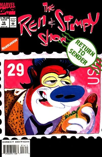 Cover of The Ren & Stimpy Show #16