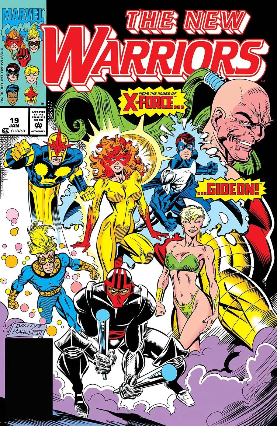 Cover of The New Warriors #19