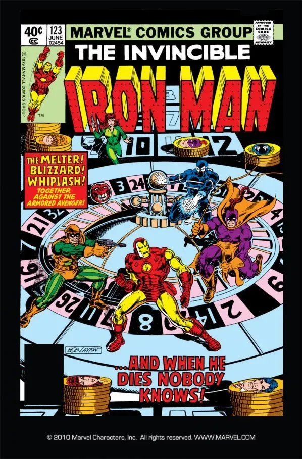 Cover of Iron Man #123