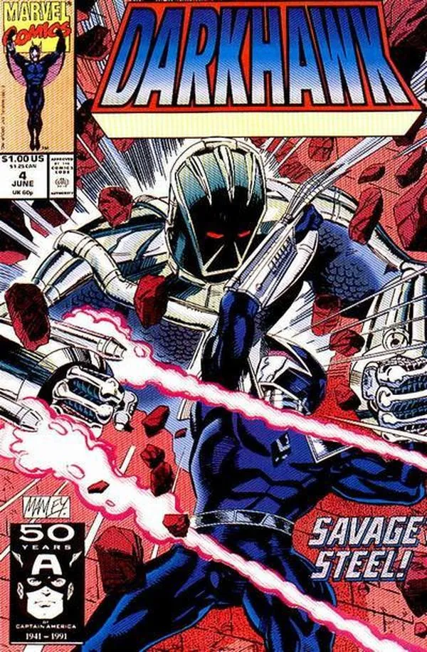 Cover of Darkhawk #4