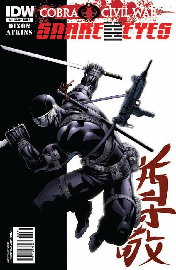 Cover of G.I. Joe: Snake Eyes #2