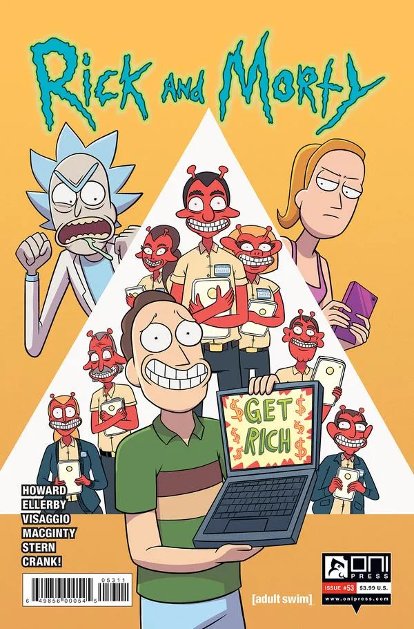 Cover of Rick and Morty #53