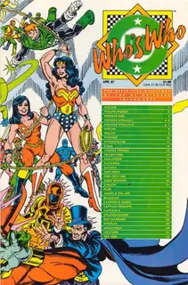 Cover of Who's Who: The Definitive Directory of the DC Universe #26