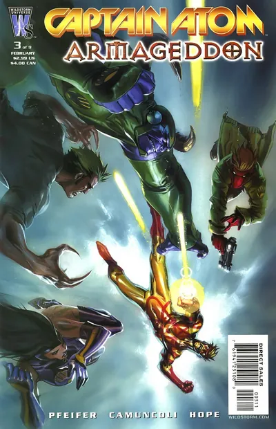 Cover of Captain Atom: Armageddon #3