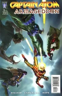 Cover of Captain Atom: Armageddon #3