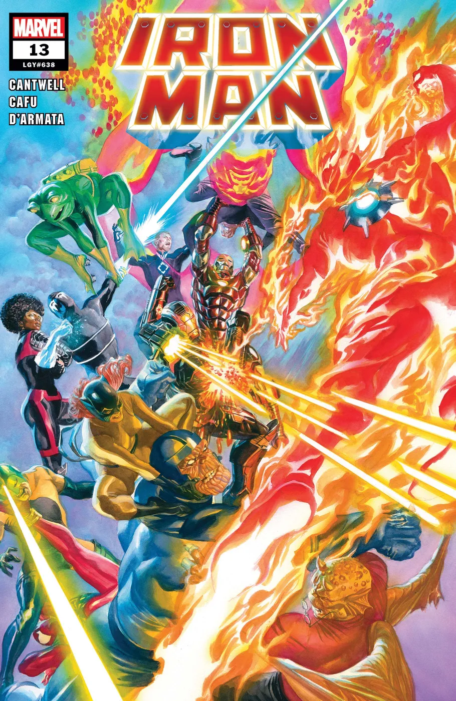 Cover of Iron Man #13 (638)