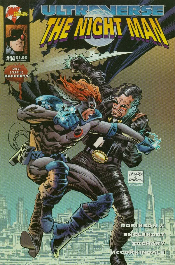 Cover of The Night Man #14