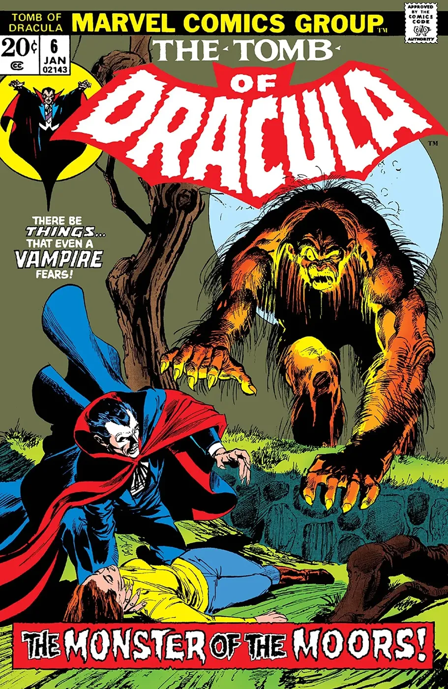 Cover of Tomb of Dracula #6