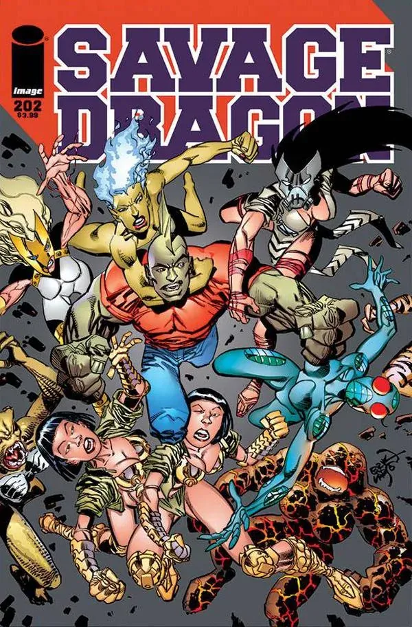 Cover of Savage Dragon #202
