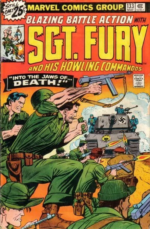 Cover of Sgt. Fury and His Howling Commandos #133
