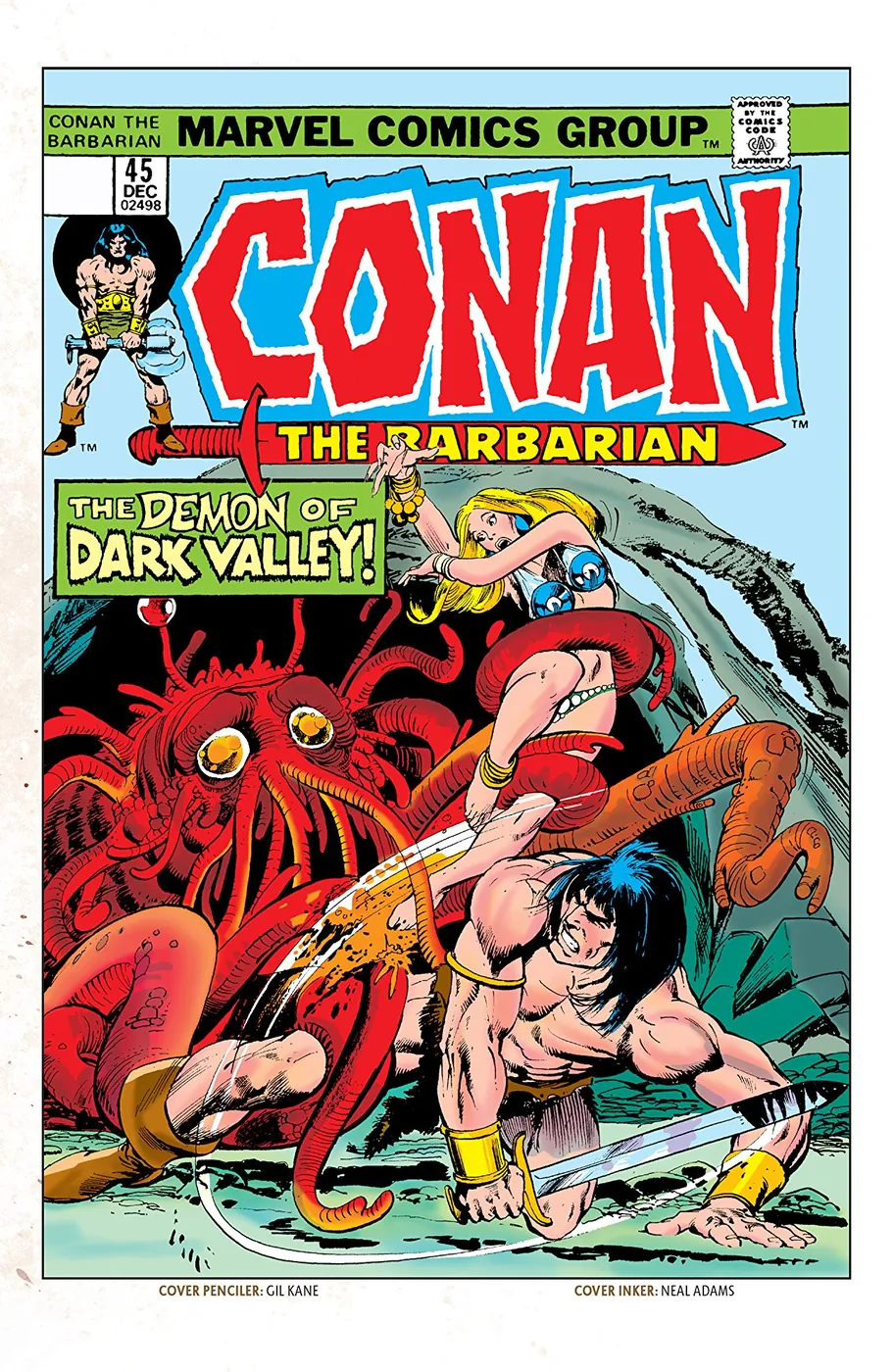 Cover of Conan the Barbarian #45