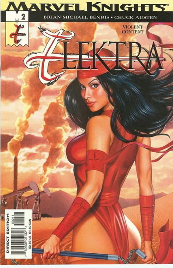 Cover of Elektra #2