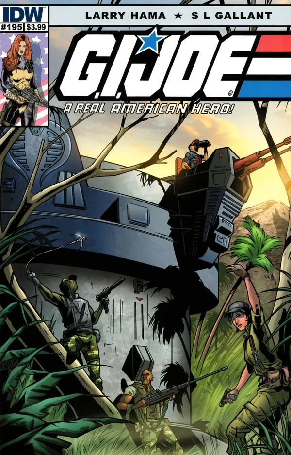 Cover of G.I. Joe: A Real American Hero #195
