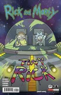 Cover of Rick and Morty #25