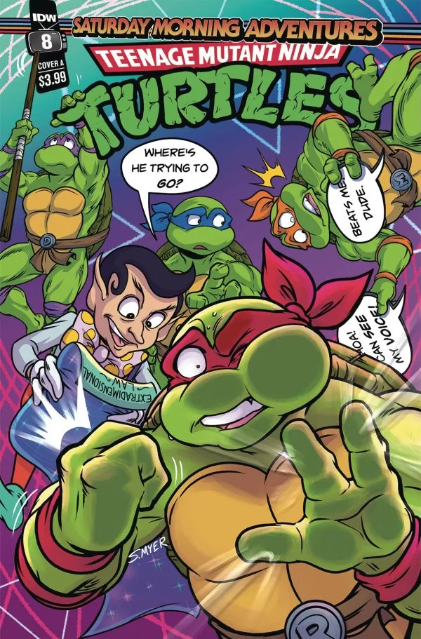Cover of Teenage Mutant Ninja Turtles: Saturday Morning Adventures #8