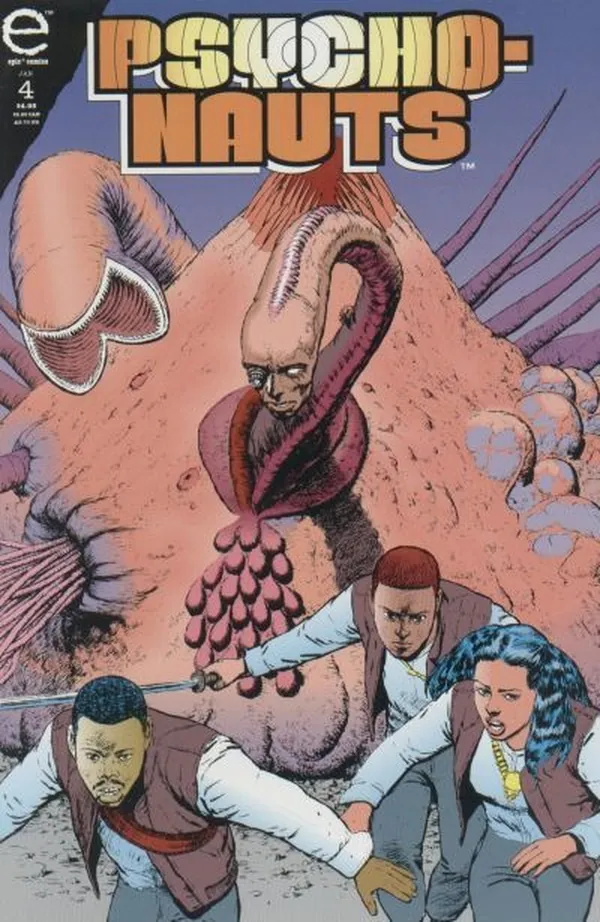 Cover of Psychonauts #4