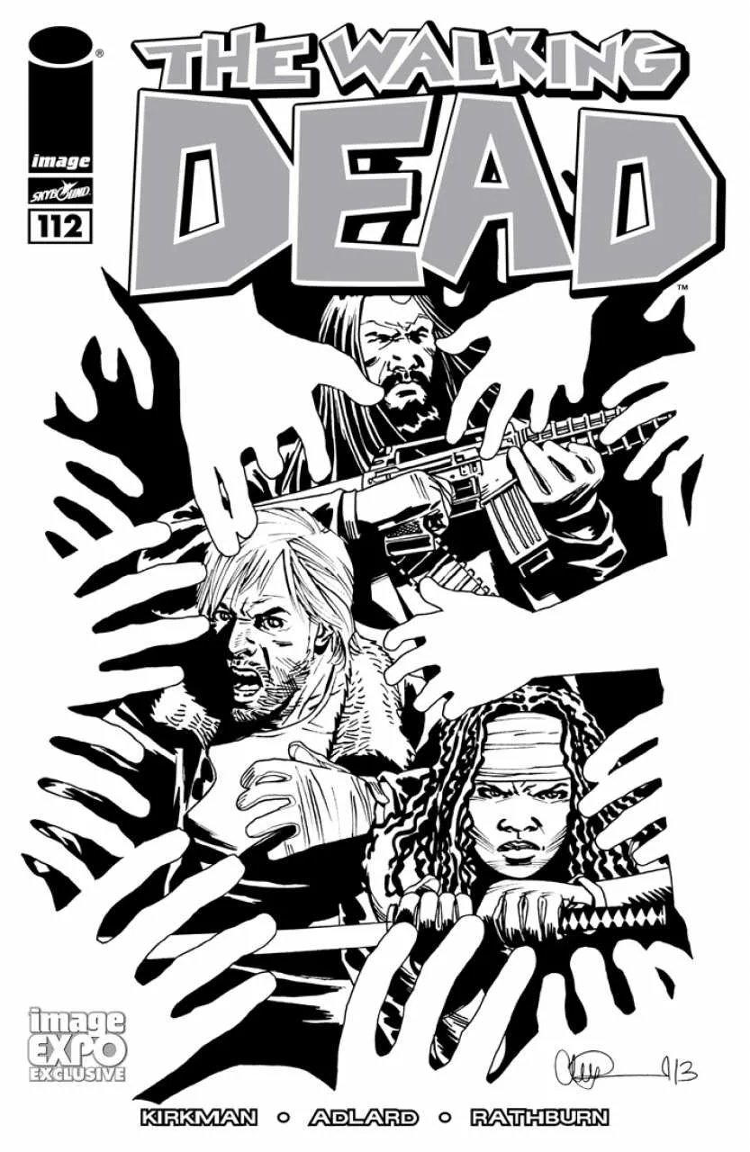 Cover of The Walking Dead #112