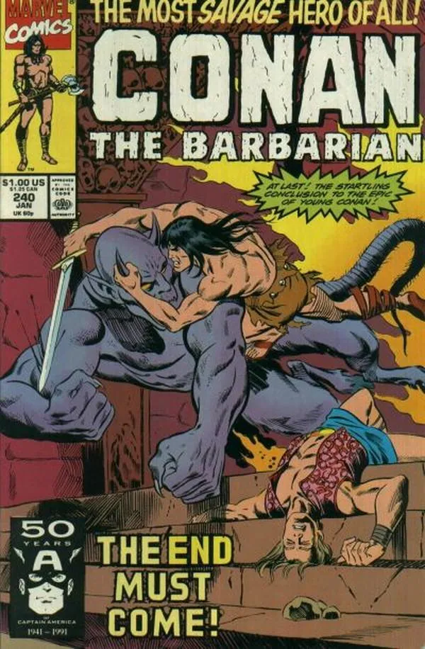 Cover of Conan the Barbarian #240